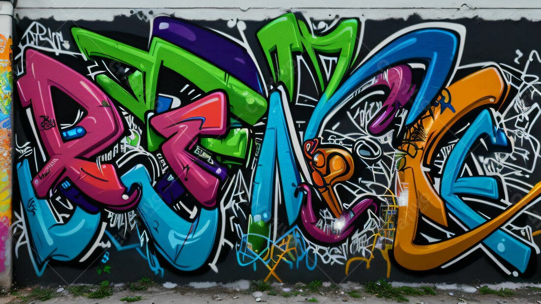 Textura Grafite Colorido para Fundo