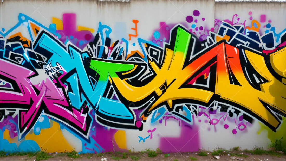 Textura Grafite Colorido para Fundo