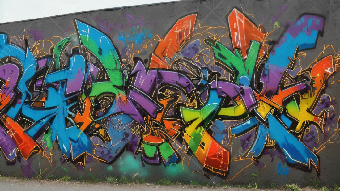 Textura Grafite Colorido para Fundo