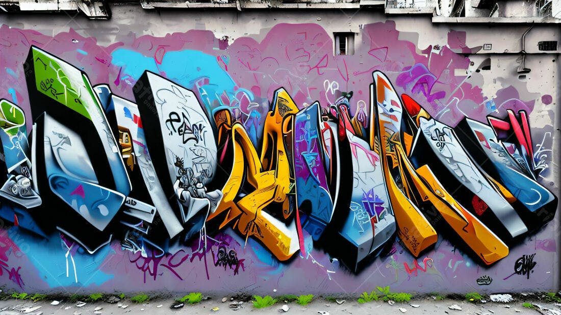 Textura Grafite Colorido para Fundo