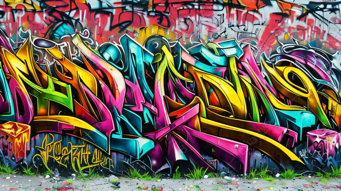 Textura Grafite Colorido para Fundo