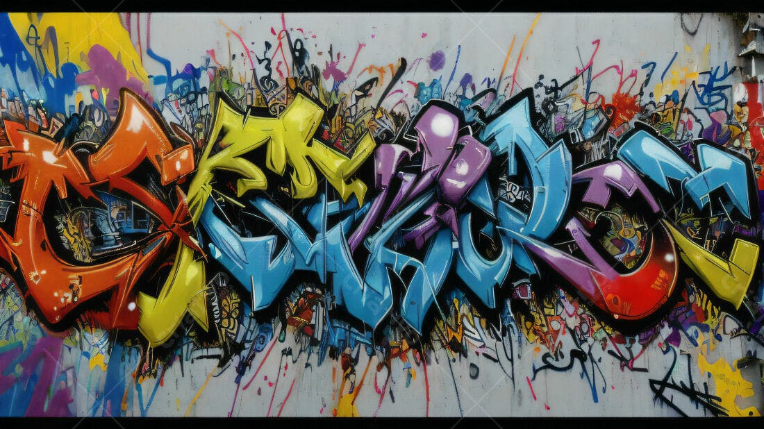 Textura Grafite Colorido para Fundo