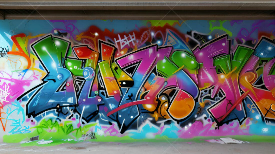 Textura Grafite Colorido para Fundo