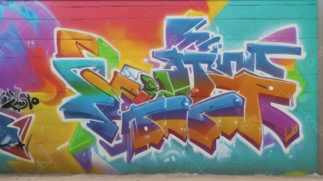 Textura Grafite Colorido para Fundo