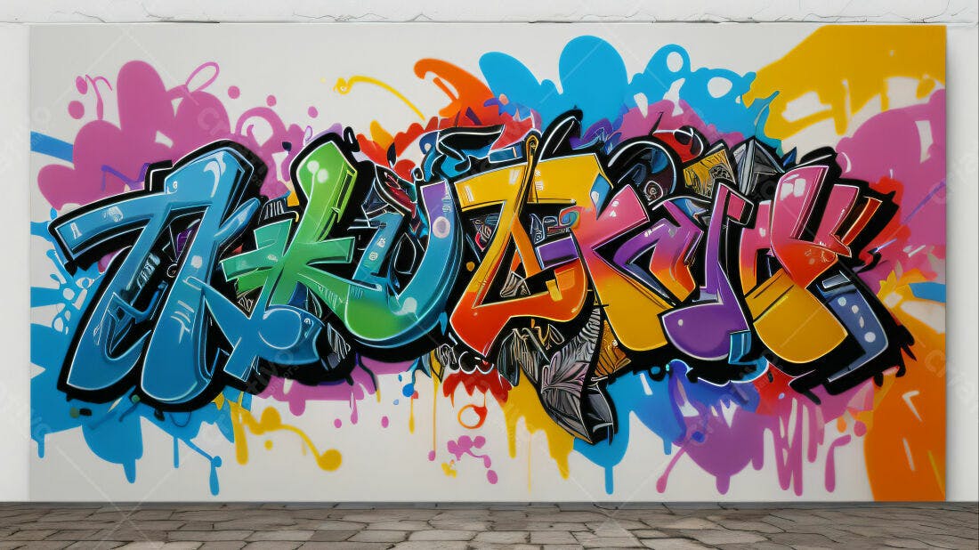 Textura Grafite Colorido para Fundo