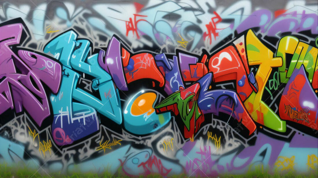Textura Grafite Colorido para Fundo