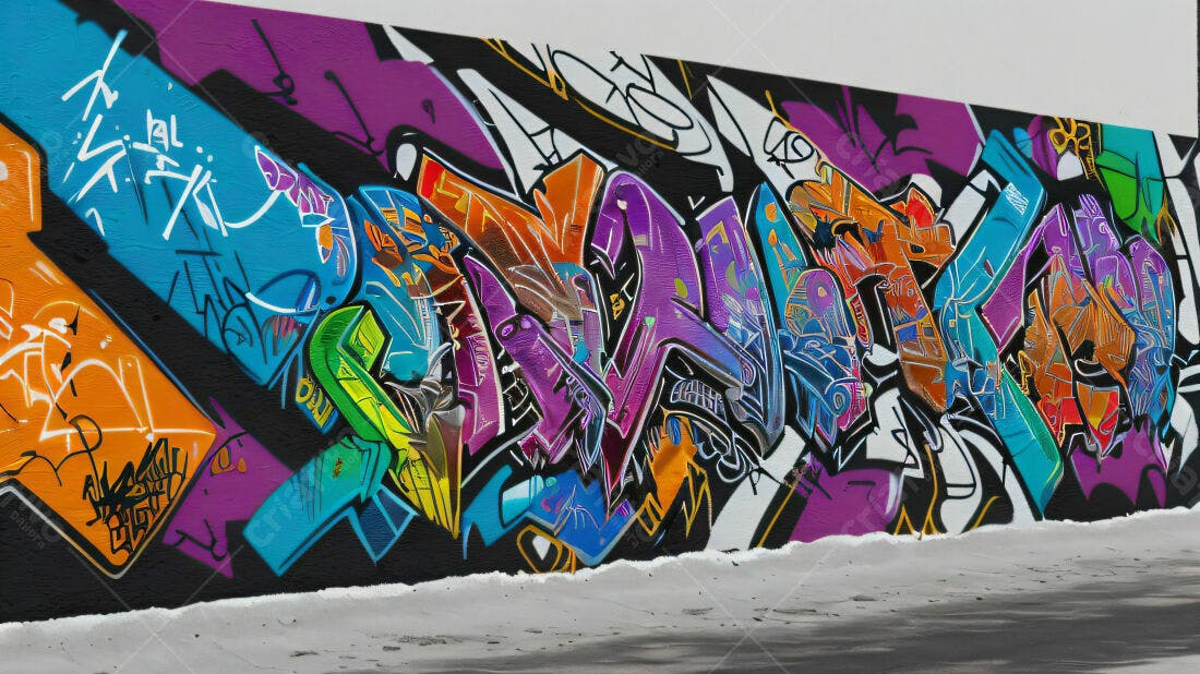 Textura Grafite Colorido para Fundo