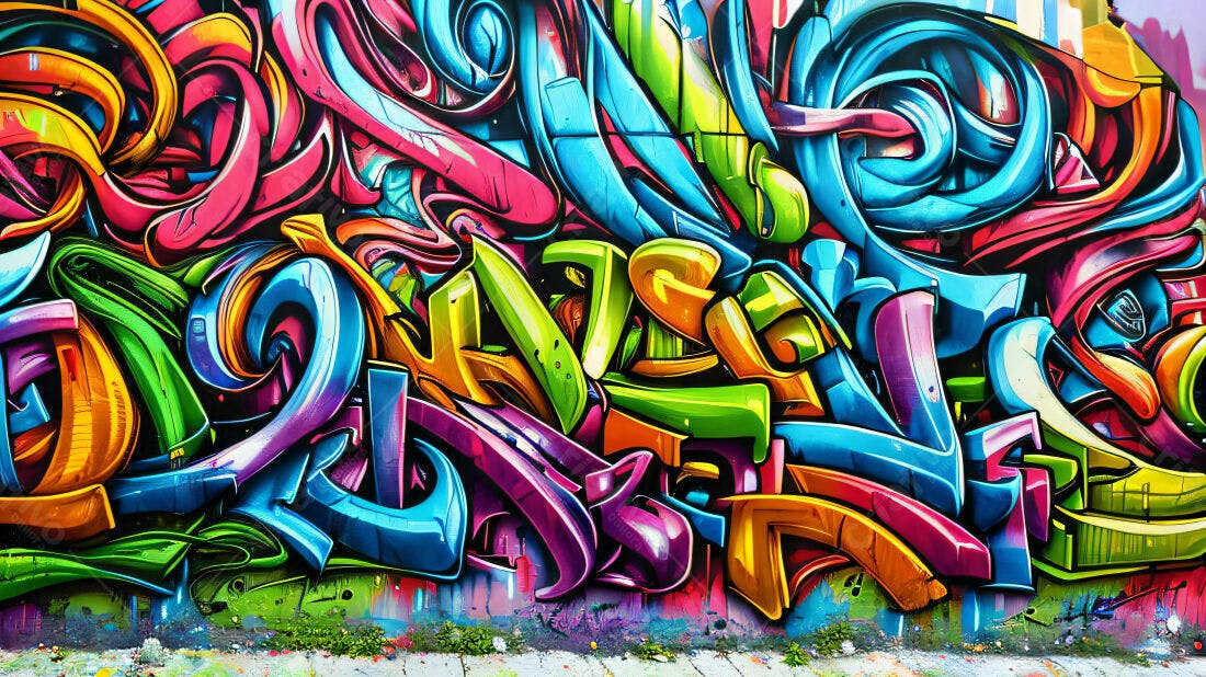 Textura Grafite Colorido para Fundo