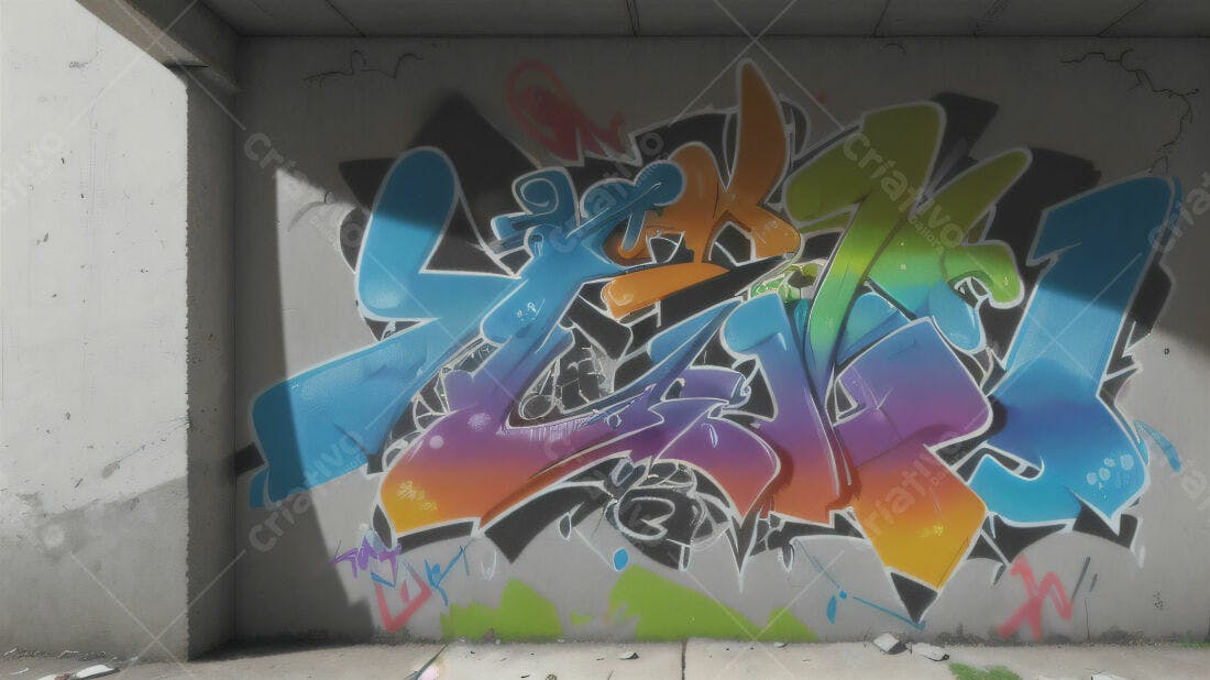 Textura Grafite Colorido para Fundo