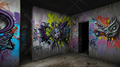 Graffiti Background And Texture
