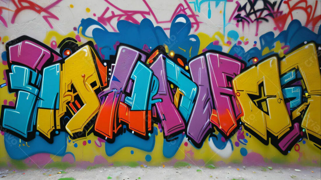 Textura Grafite Colorido para Fundo