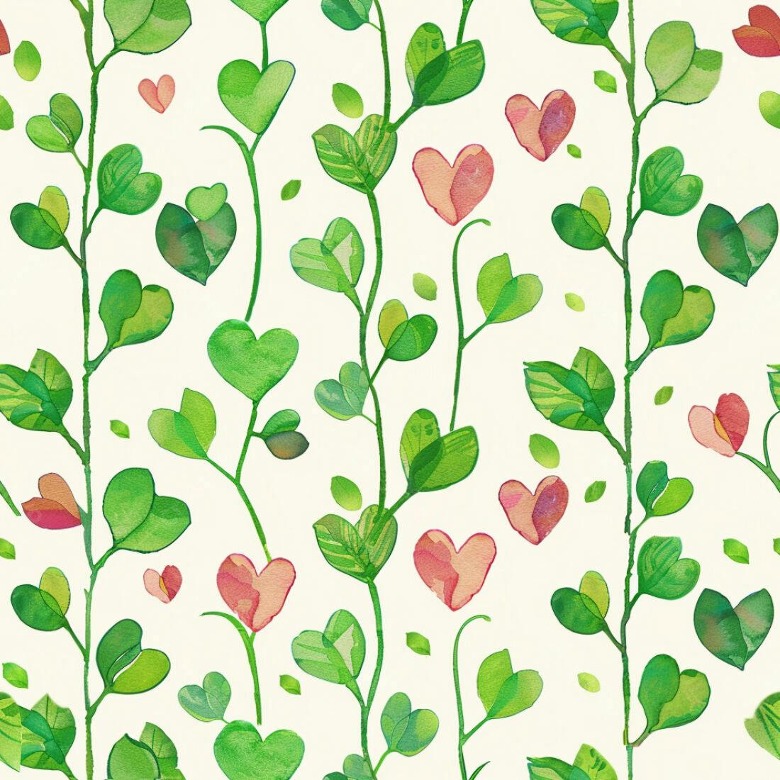 Textura floral romântica para papel de parede