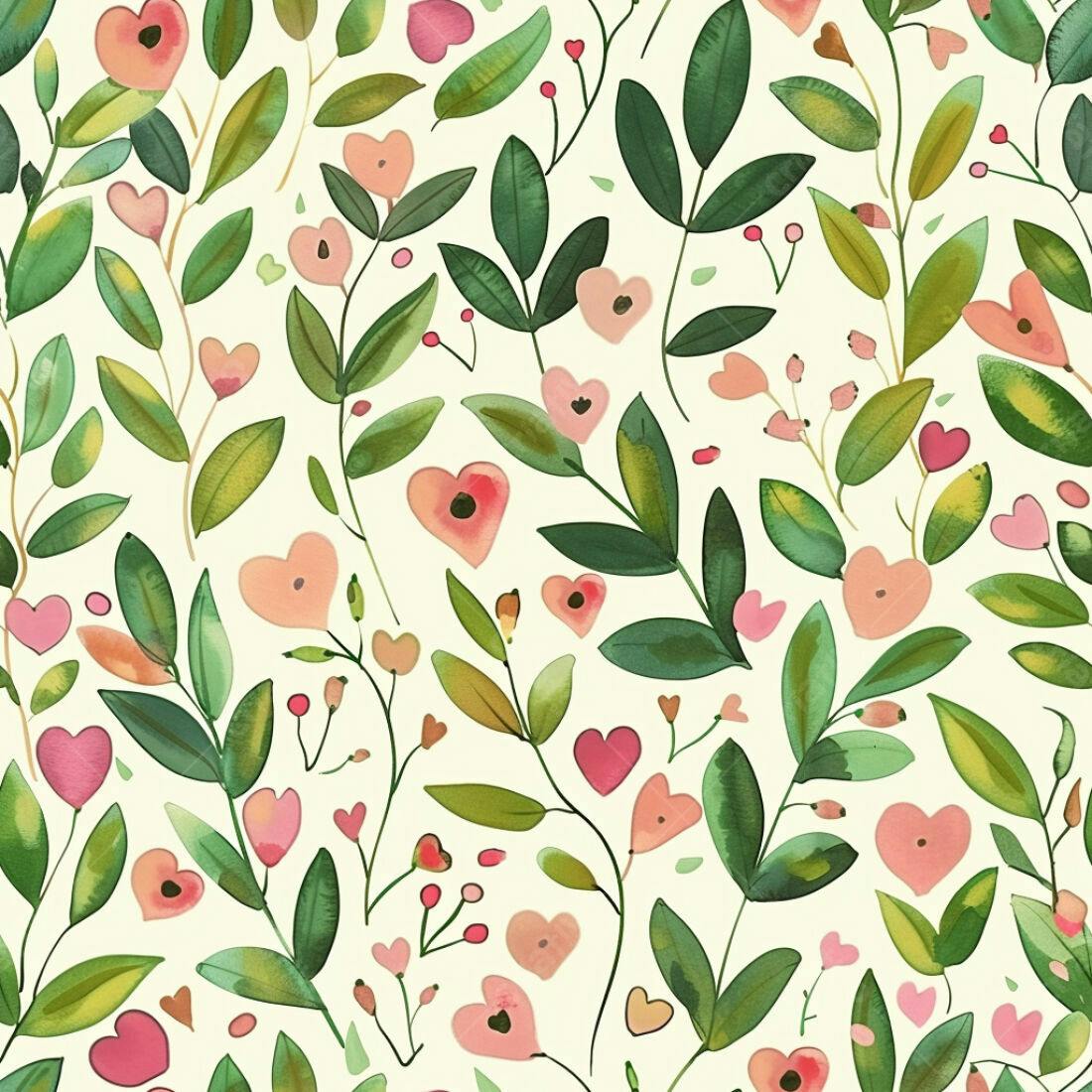 Textura floral romântica para papel de parede