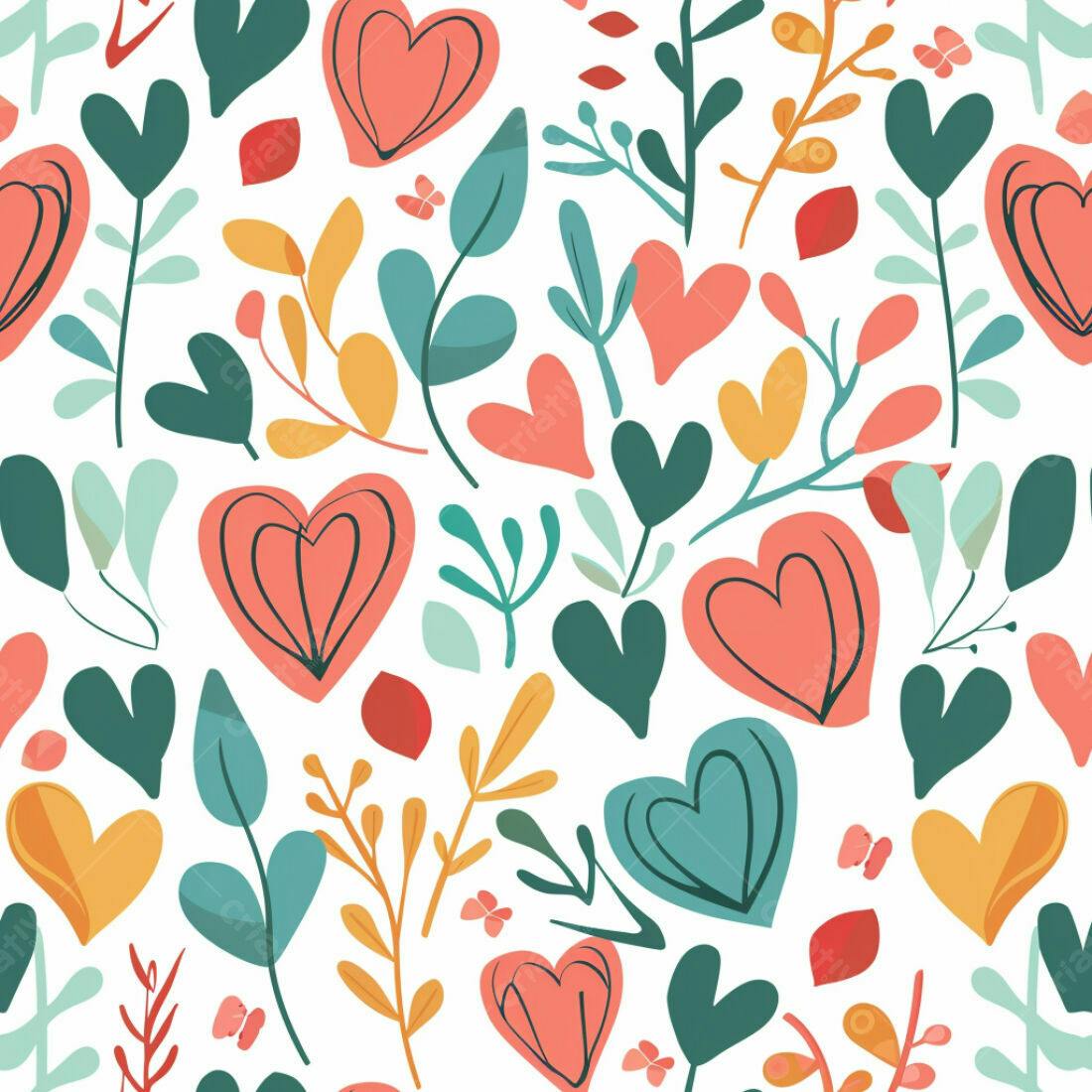 Textura floral romântica para papel de parede