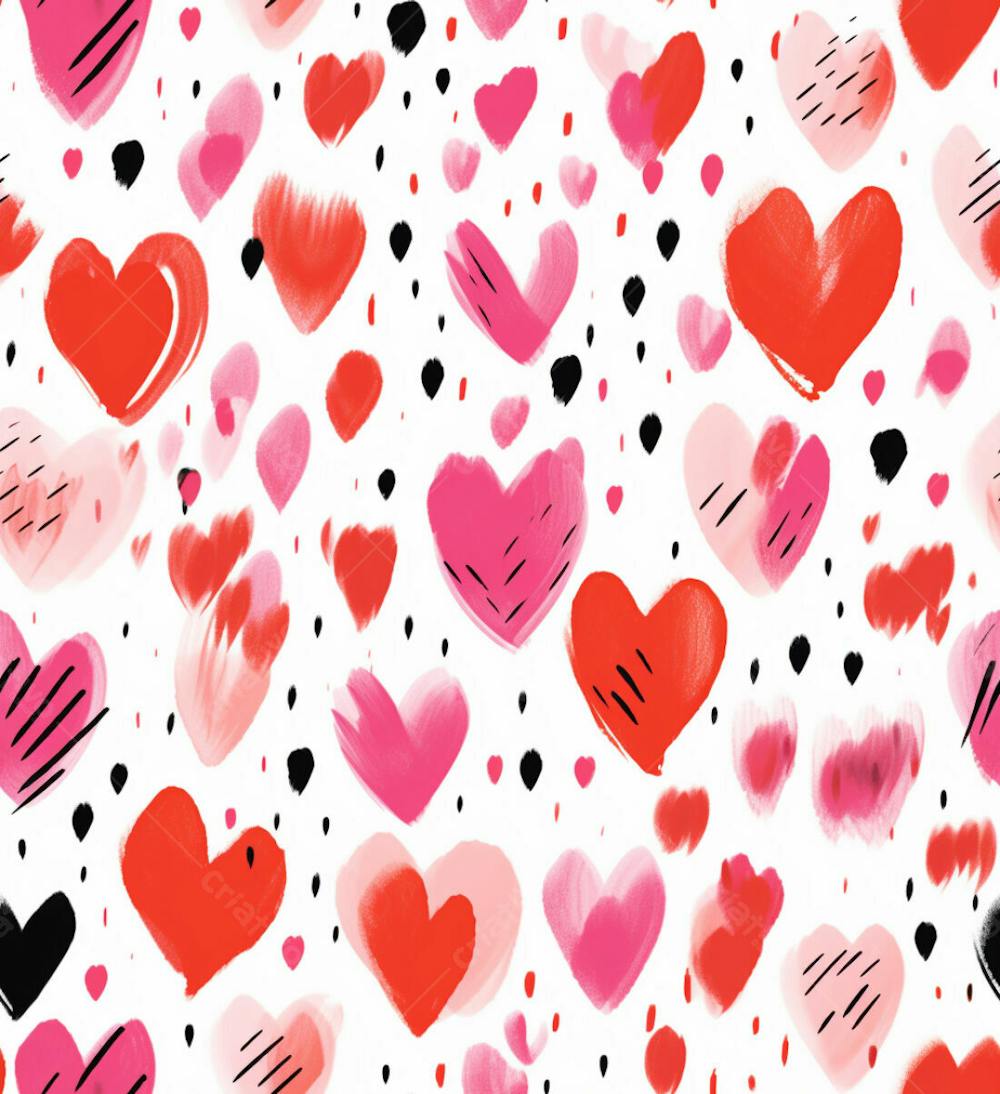 Heart Pattern High Resolution Design Asset | Texturas Grátis [download]