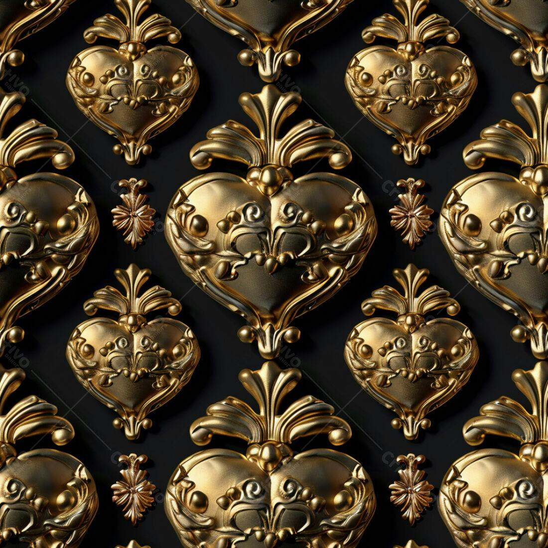 Textura Ouro Detalhada para Fundo Luxuoso