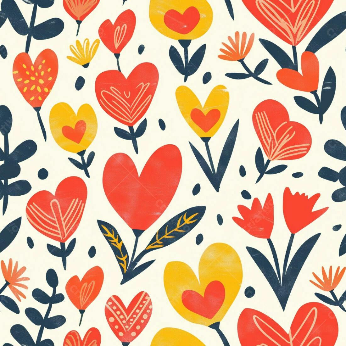 Textura floral romântica para papel de parede