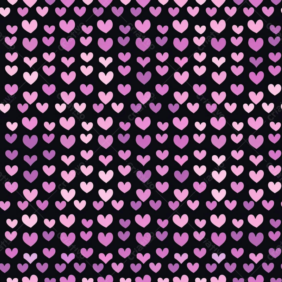 Textura corações rosa para fundo romântico