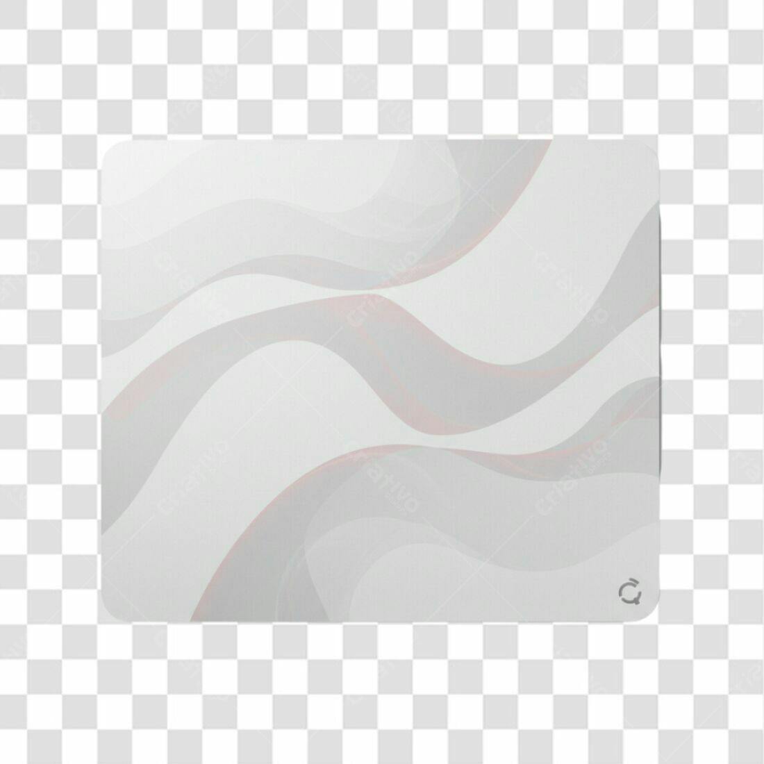 Banner abstrato com ondas PNG com fundo transparente
