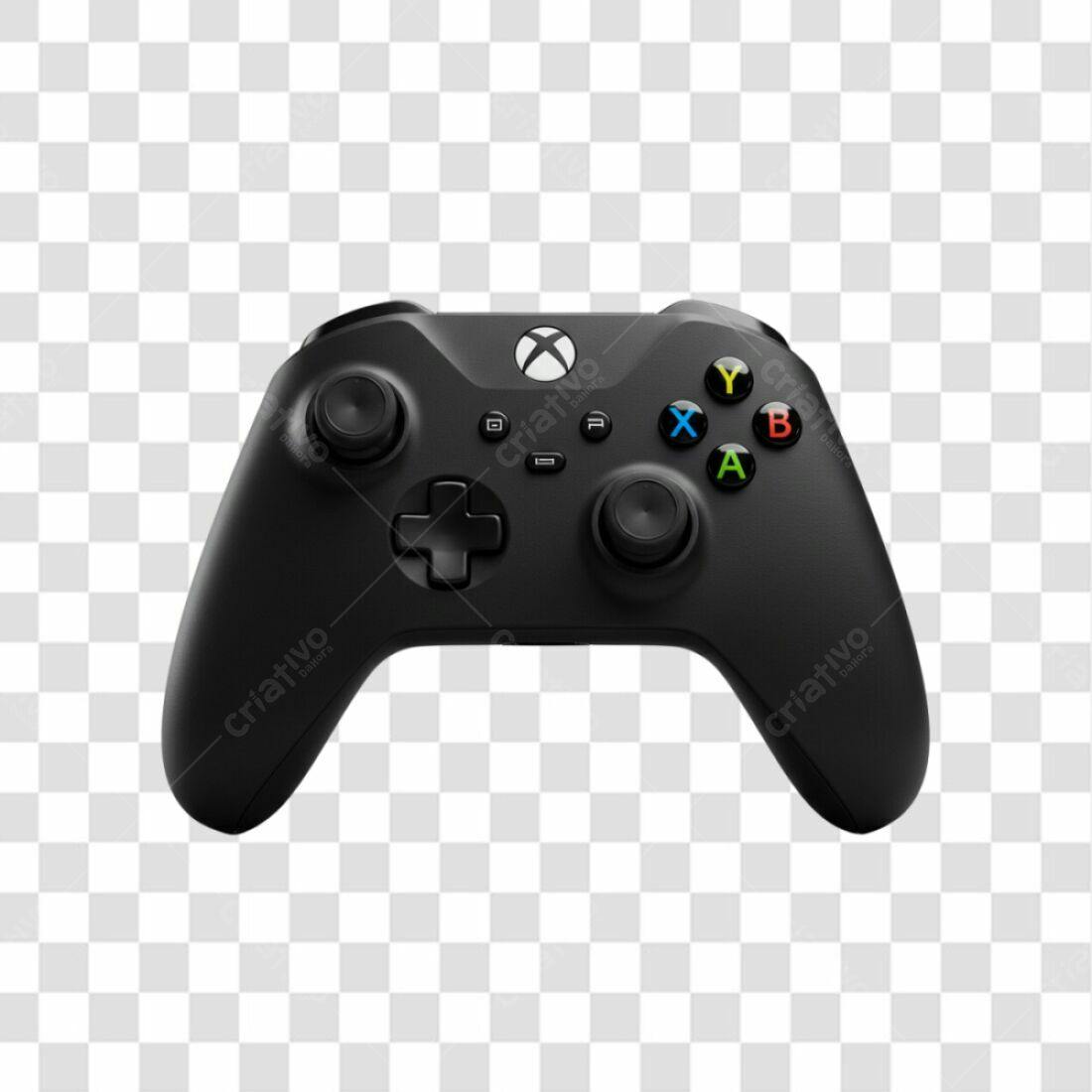 Mockup Controle Xbox PNG com fundo transparente
