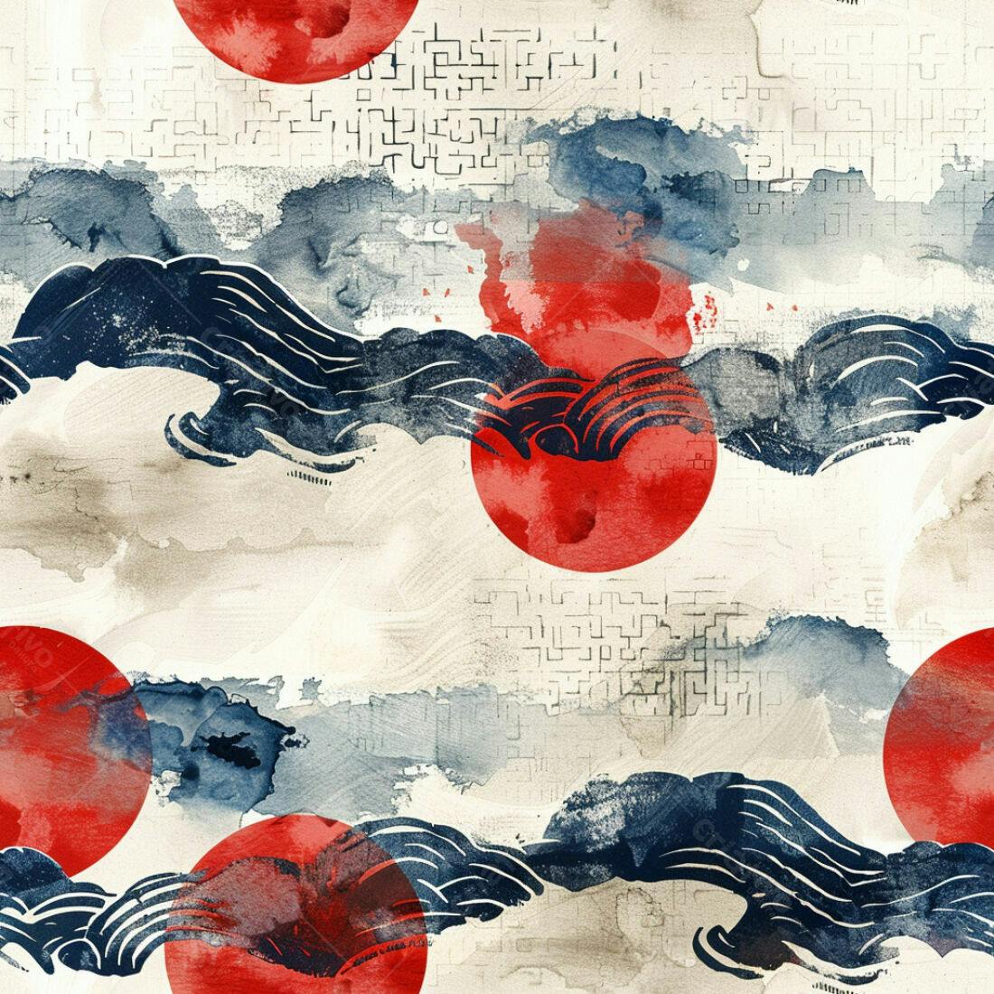 Textura Abstrata Oriental para Fundo