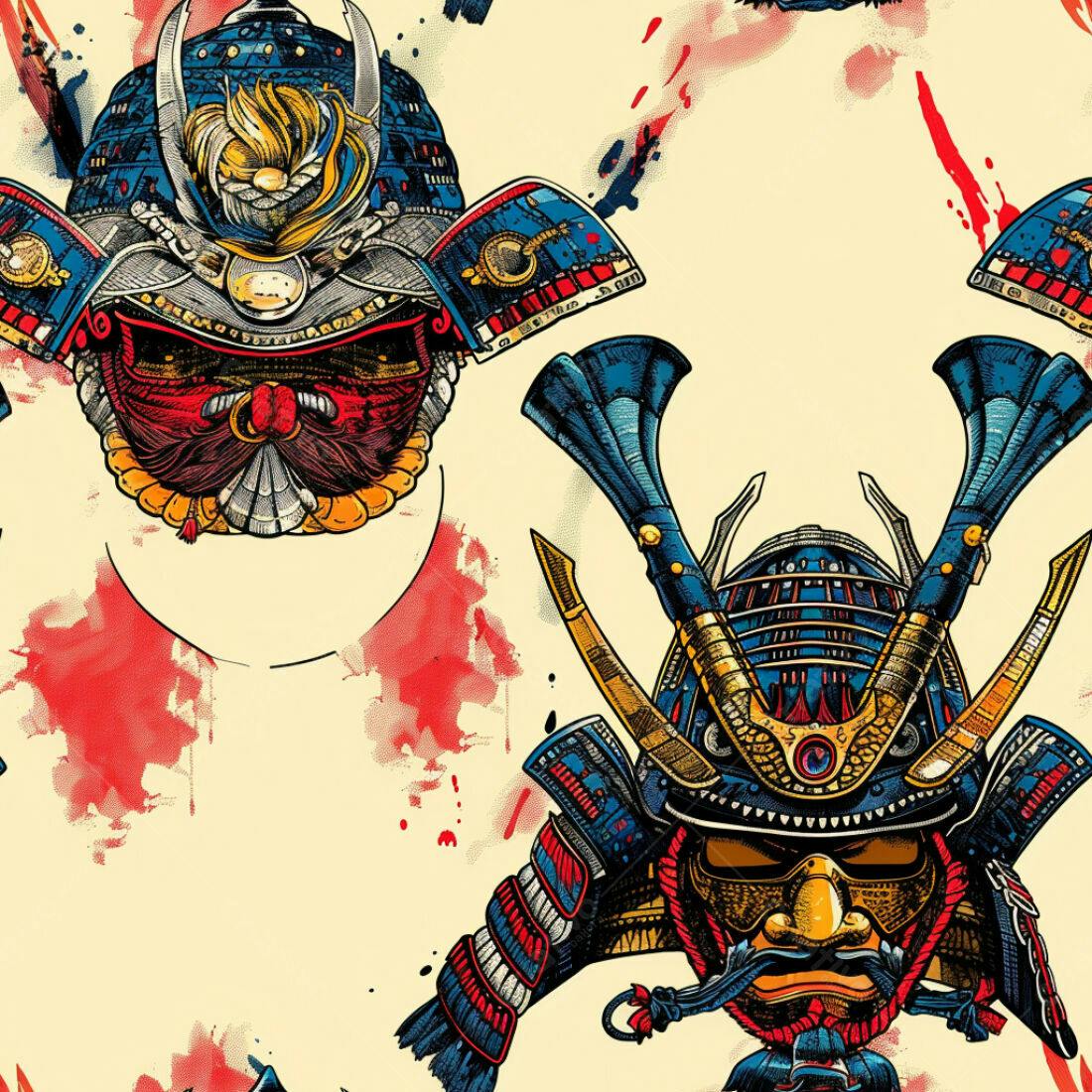 Textura Samurai para Fundo de Jogo