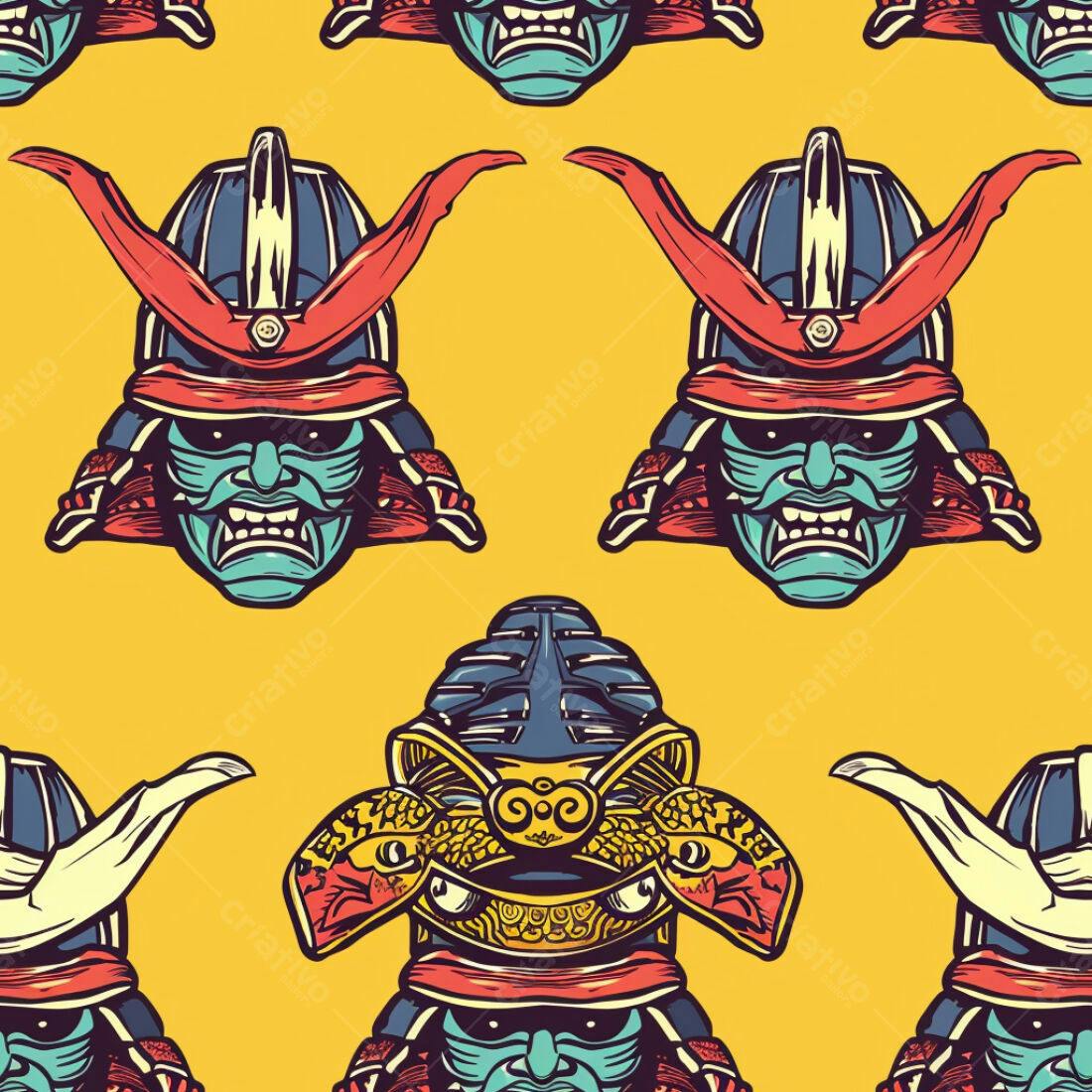 Textura Samurai para Fundo Japonês