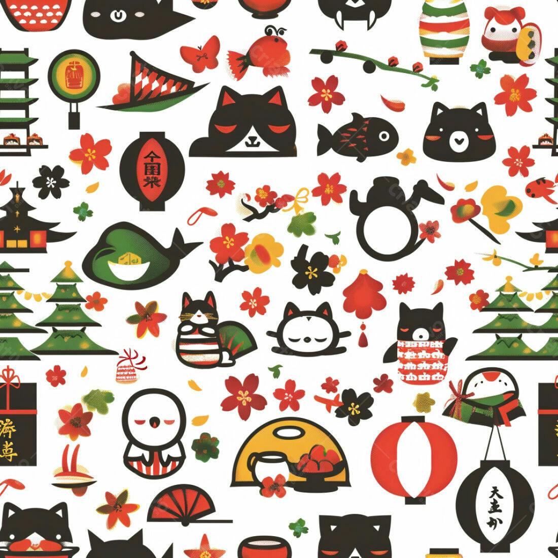 Textura Japonesa para Fundo e Papel de Parede