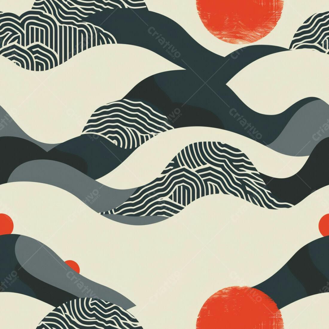 Textura Abstrata Ondas para Fundo Moderno