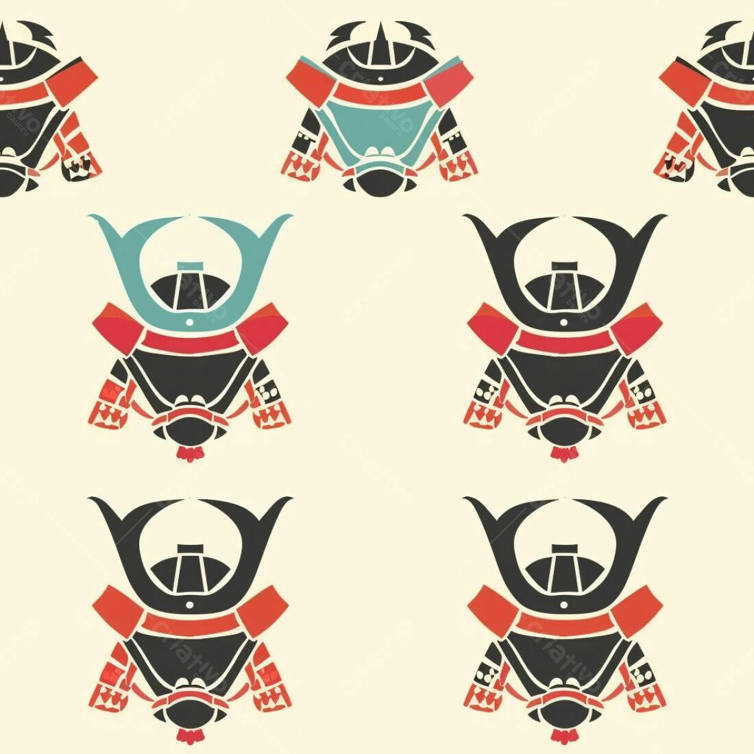 Textura Samurai para Papel de Parede