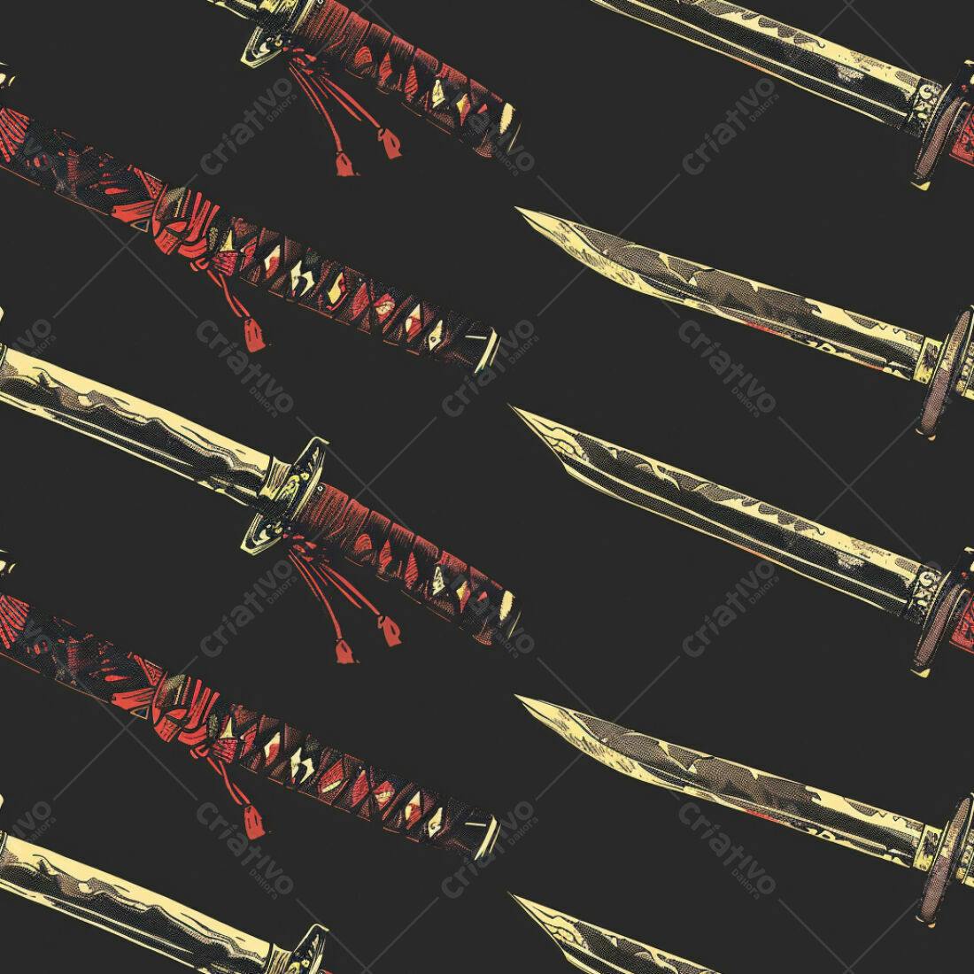Textura Katana para Fundo Escuro