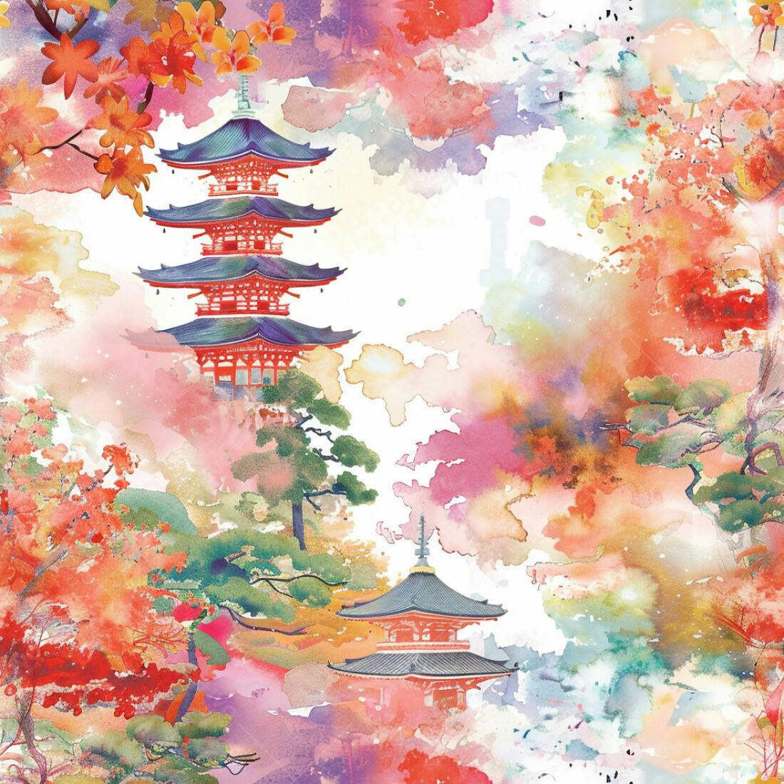 Textura aquarela japonesa para fundo