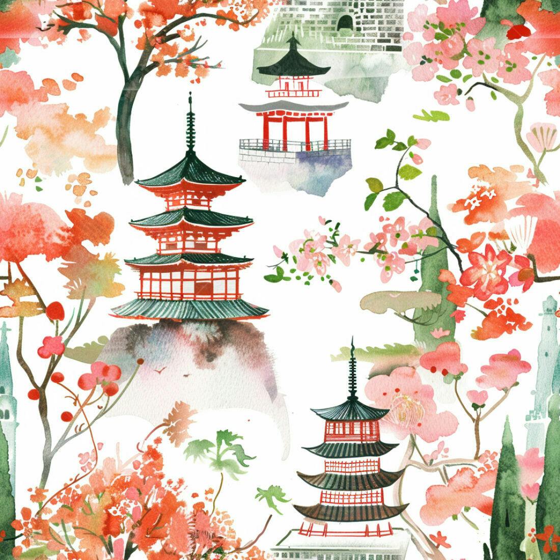 Textura Japonesa para Papel de Parede