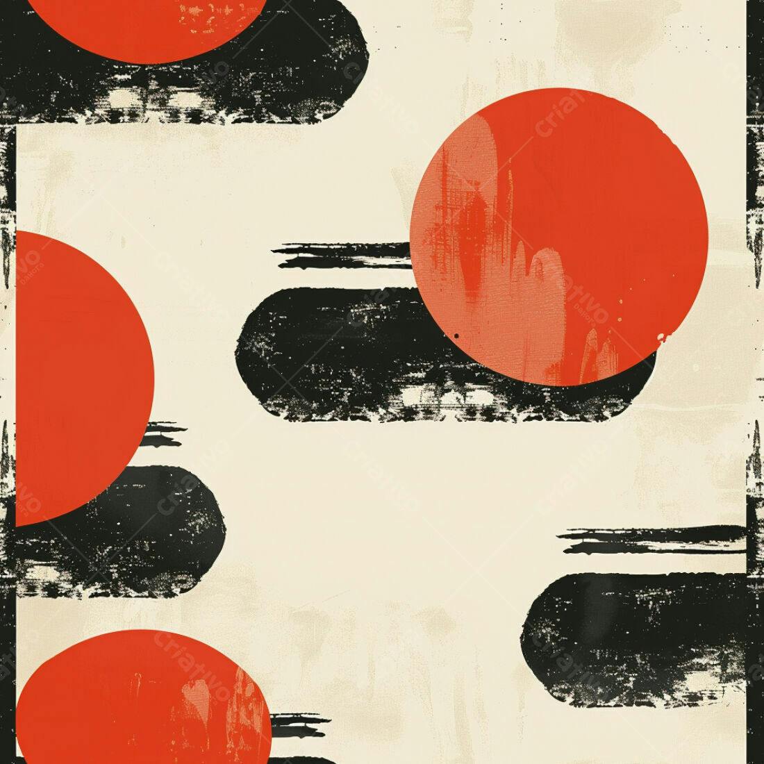Textura Abstrata Vermelha e Preta para Fundo
