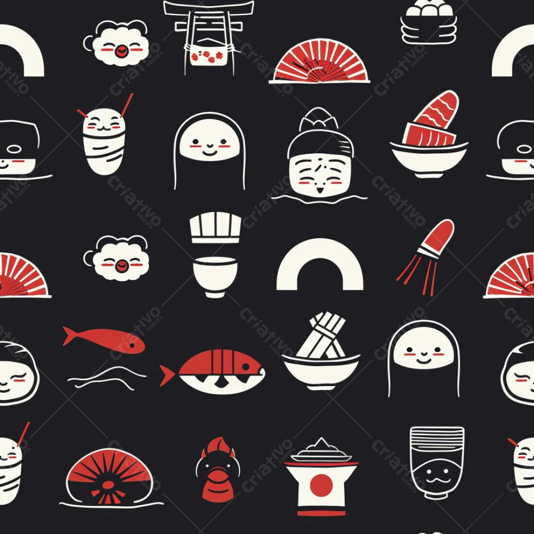 Textura Japonesa para Fundo