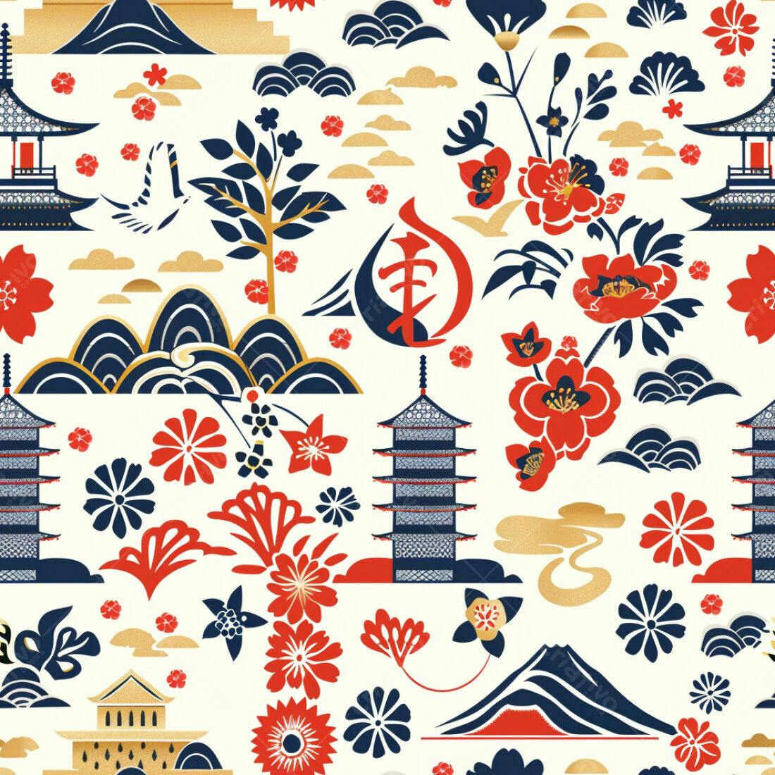 Textura Japonesa para Papel de Parede