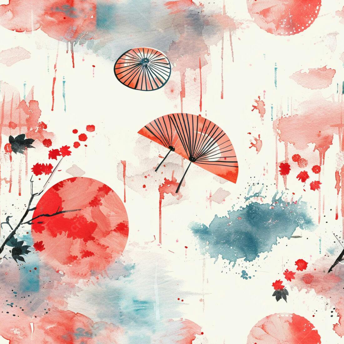 Textura aquarela japonesa para papel de parede