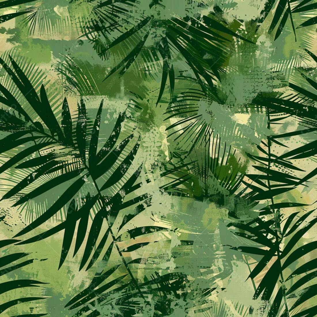 Textura Folhas Tropicais para Fundo
