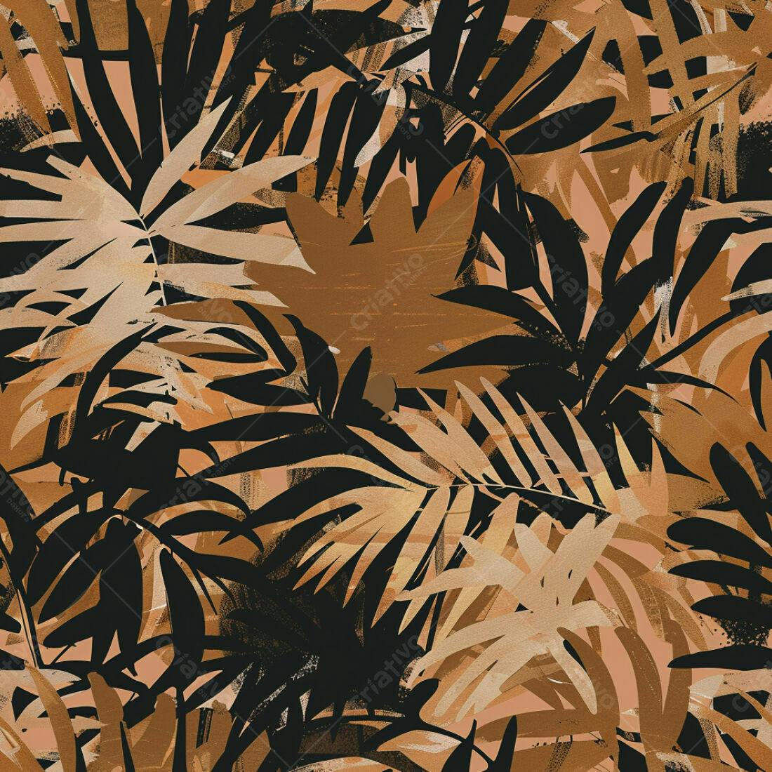 Textura Folhas Tropicais Abstrato para Fundo