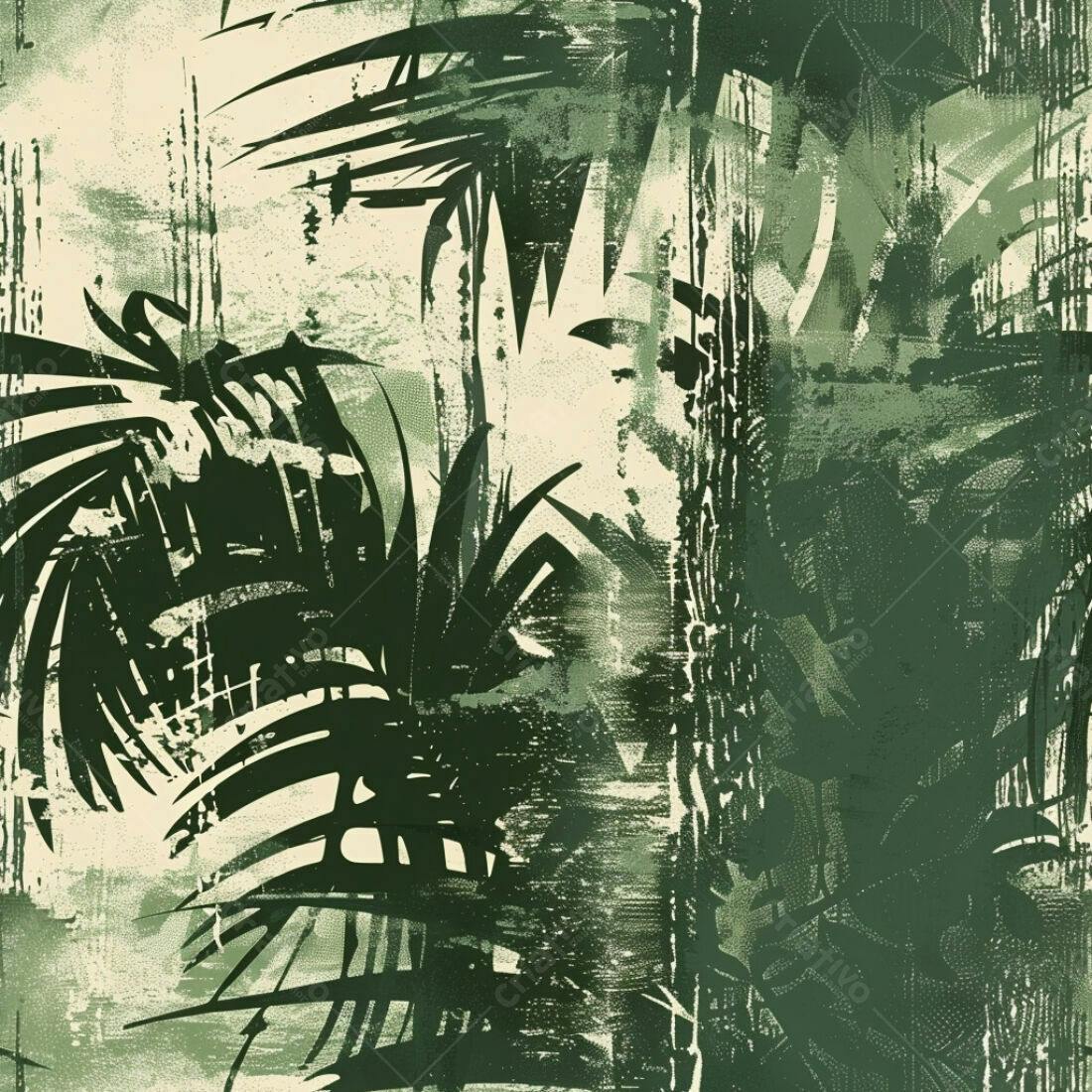 Textura folhagem tropical verde para fundo
