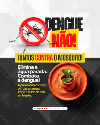Social Media Campanha Dengue Não