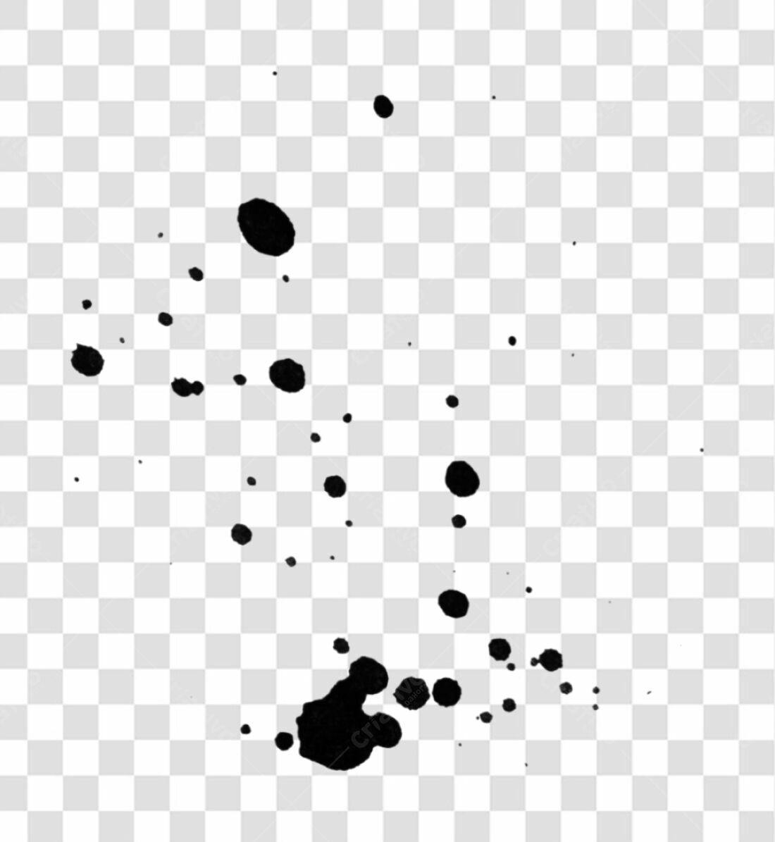 PNG Elementos gráficos abstratos em preto com fundo transparente