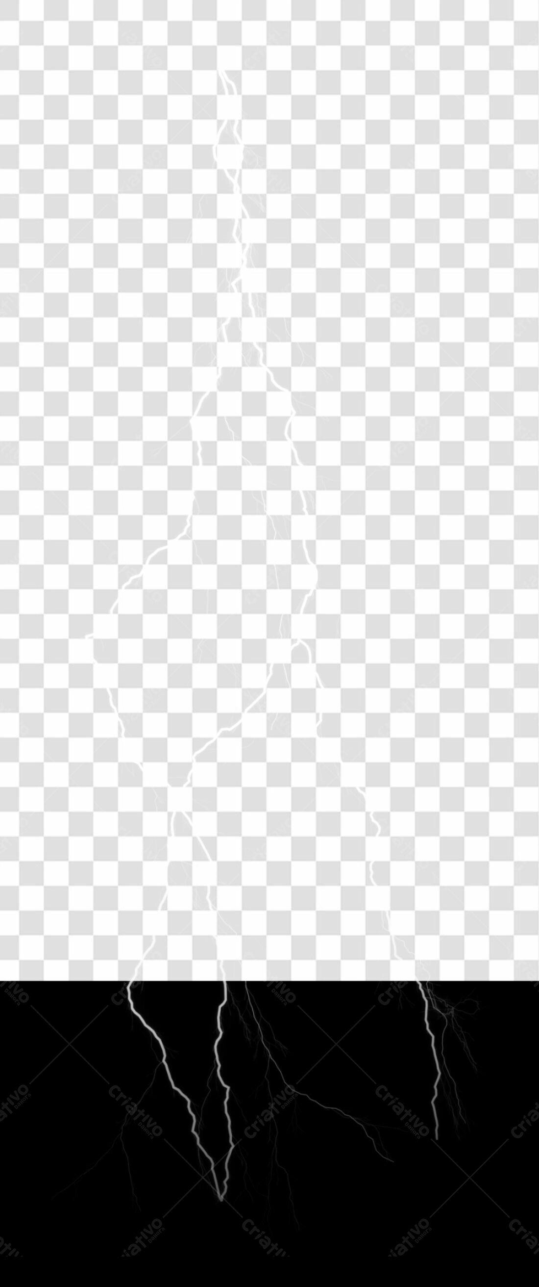 PNG Elemento gráfico Raio com fundo transparente