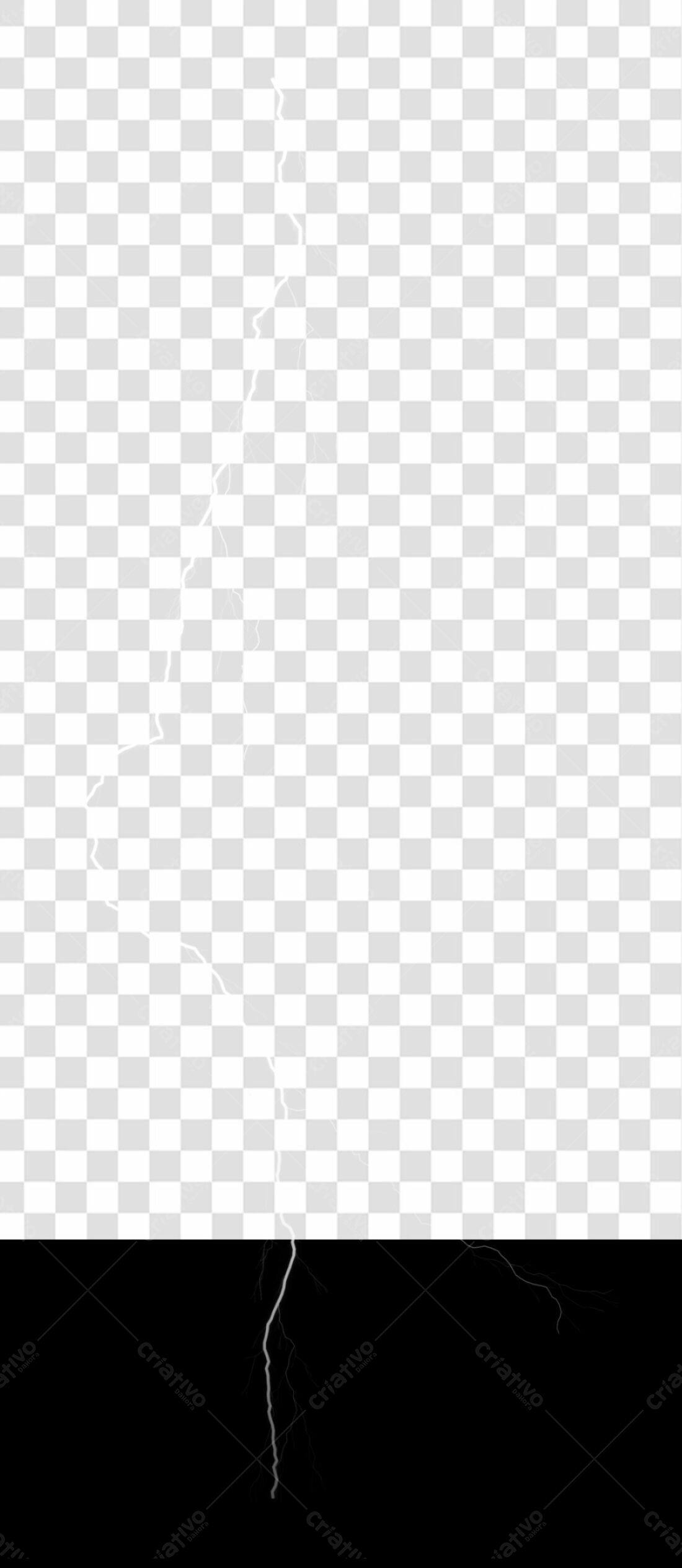 Elemento gráfico PNG com fundo transparente Raio