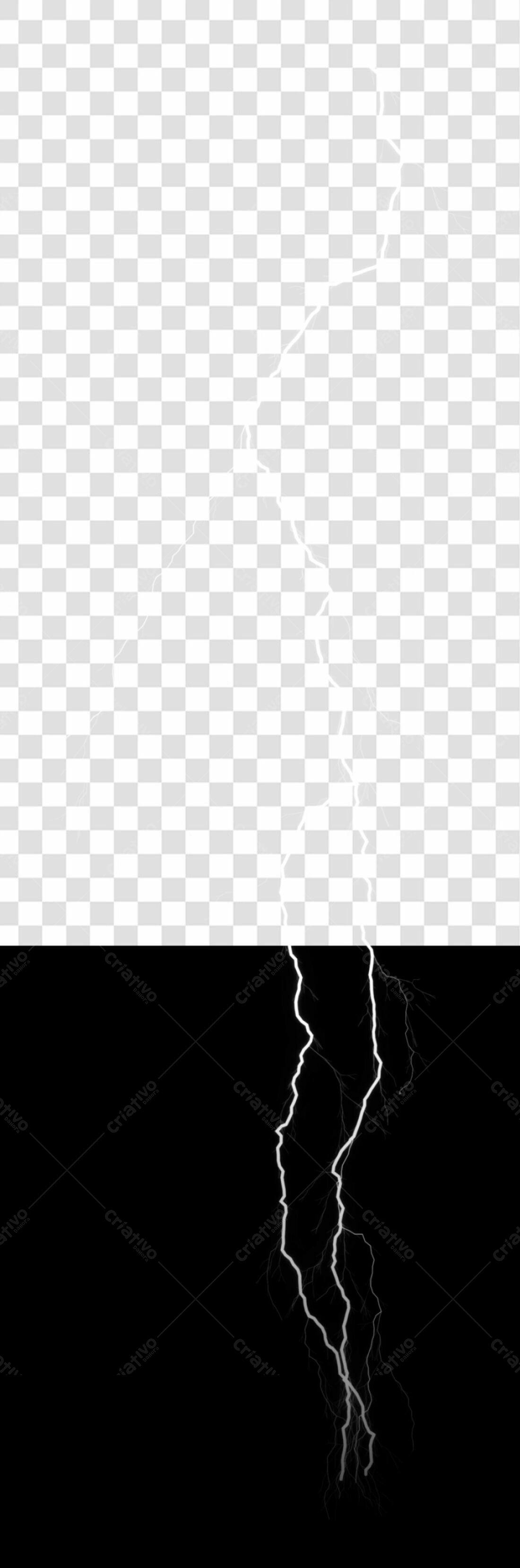 PNG Elemento gráfico Raio com fundo transparente