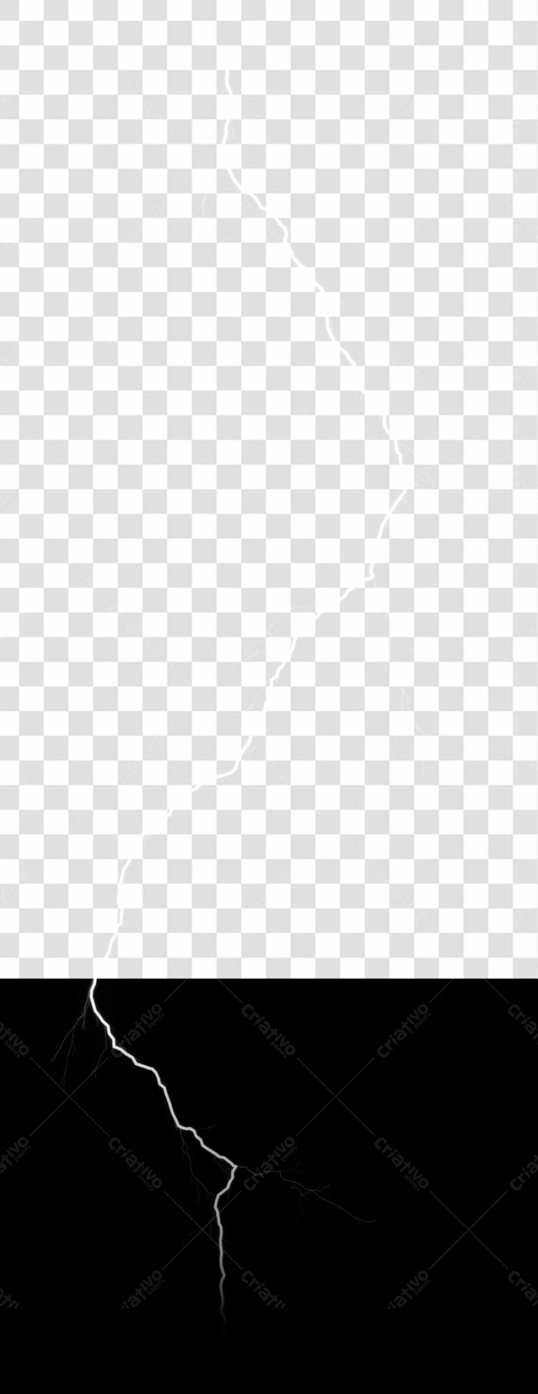 Elemento gráfico PNG com fundo transparente Raio