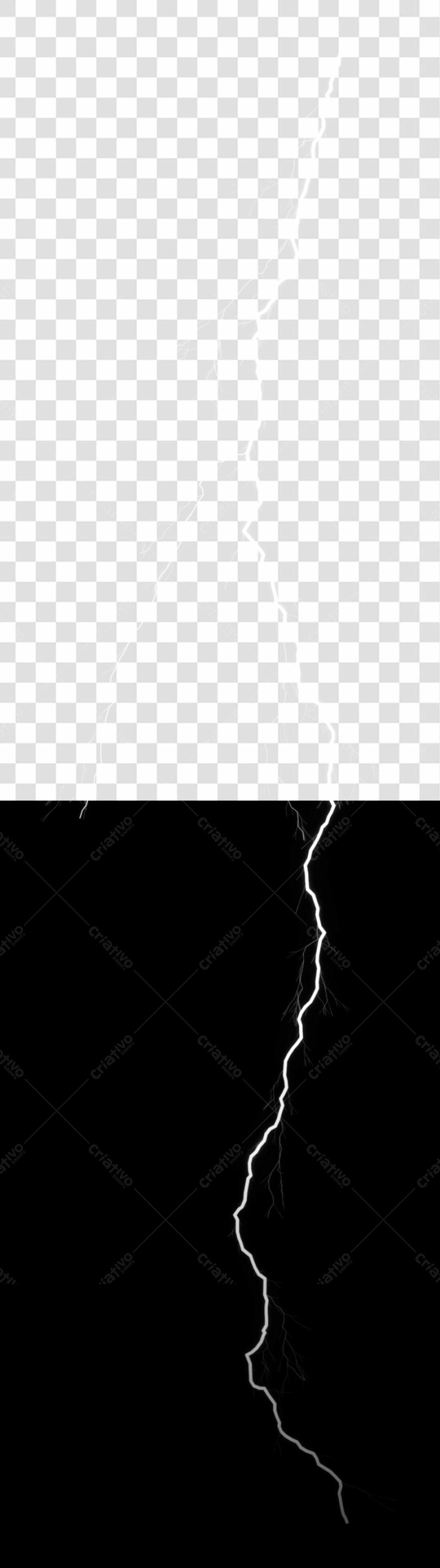 PNG Elemento gráfico Raio com fundo transparente