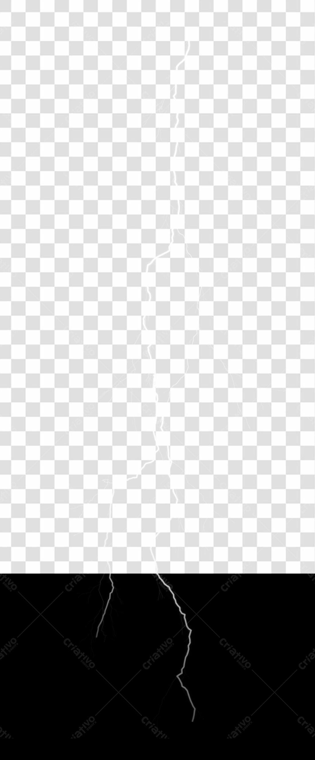 PNG Elemento gráfico Raio com fundo transparente
