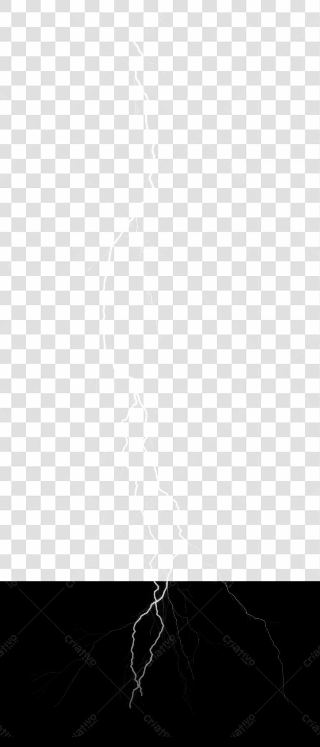 PNG Elemento gráfico Raio com fundo transparente