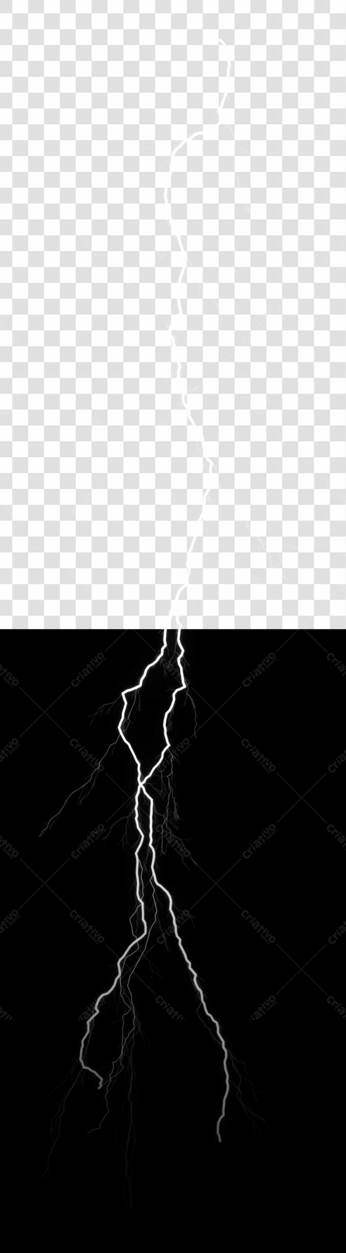 PNG Elemento gráfico Raio PNG com fundo transparente